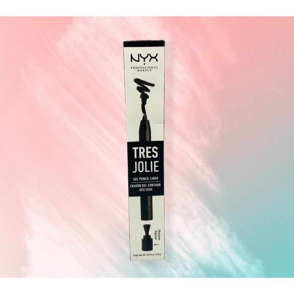 NYX Professional Make Up Tres Jolie‎ Gel Pencil Eyeliner TJL01 Pitch Black